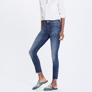 NWT MOTHER High Waisted Looker Ankle Fray in Not Rough Enough 24, 25, 26, 27, 28